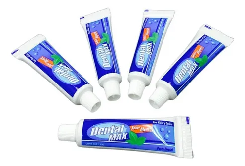 Pasta Dental Economica 15ml Dentalmax Bolsa C/10 Pastitas