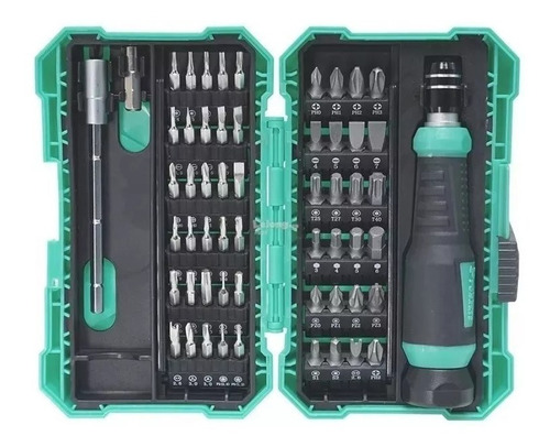 Kit De Puntas Proskit Torx Tamper Phillips 57 Piezas 9857