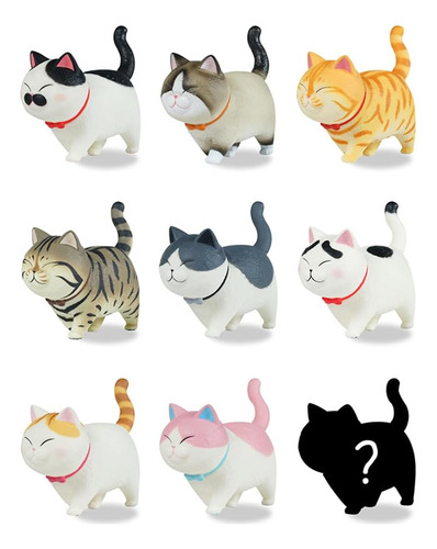 Cat Bell Series Caja Misteriosa Figura De Acción Caja Ciega