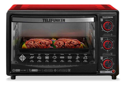 Forno Elétrico 30 Litros C/ Convecção 1750w Telefunken