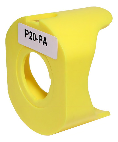 Protetor Plástico Amarelo Botão Emergência 22mm P20-pa