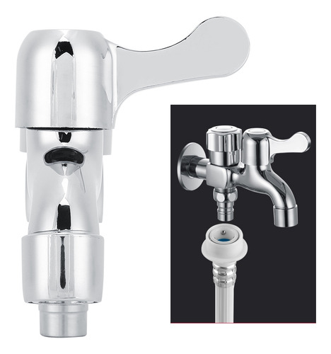 Grifo De Lavadora De Galvanoplastia De Cobre G1/2in Dual