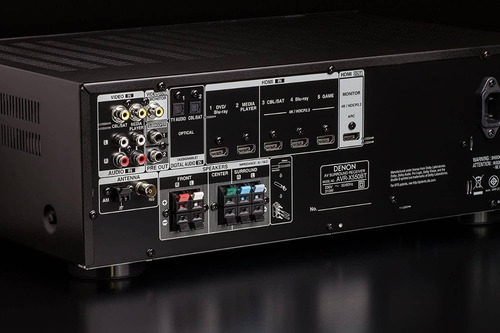 Sintoamplificador Denon Avr-x550bt 5.2 Bluetooth 4k 220v