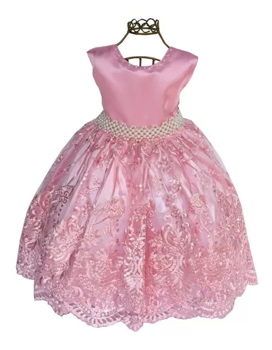 Vestido Infantil de Festa Azul Bebê Luxo Realeza Princesa Menina Cinderela  Frozen Elsa