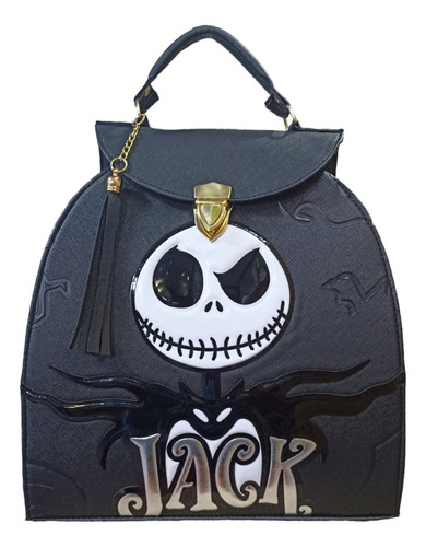 Mochila Y Bolsa Troquelada Jack Skellington  Hecho En Mexico