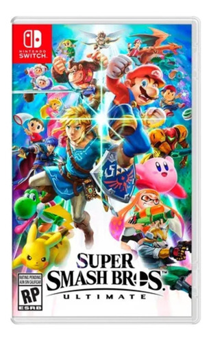 Videojuego Nintendo Switch Super Smash Bros Ultimate