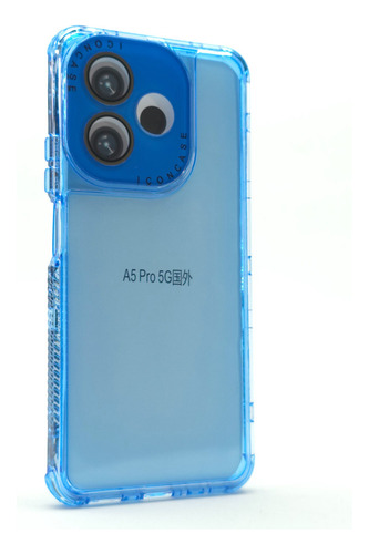 Funda 3 En 1 Para Oppo A5 Pro 5g Case Protector 360 Uso Rudo Rainbow Dream - Azul Oppo A5 Pro 5g