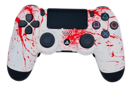 Controle Stelf Ps4 Com Grip Blood