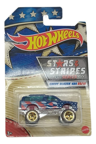 Chevy Blazer 4x4 Hot Wheels Coleccion Star Stripes
