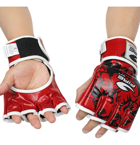 Guantes Mma Pvc Fire Sports Boxeo Artes Marciales Diseño