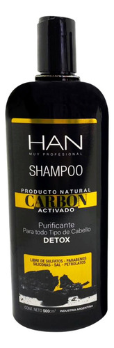 Combo X2 Shampoo Carbon Detox - Coco + Finalizador Han