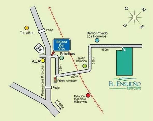 Imagen 11 de 11 de Lote 637 M2 Barrio El Ensueño