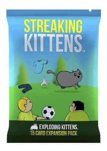 Expansión Juego De Cartas Streaking Kittens