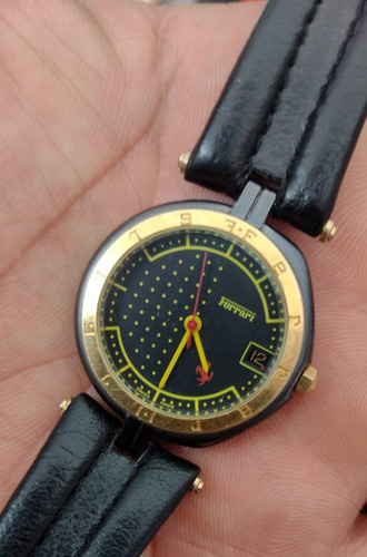 Reloj Ferrari By Cartier Con Bisel De Oro,30mm