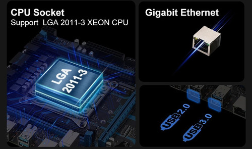 Kit Intel Gaming X99 Xeon 10 Nucleos 20 Hilos Ddr4 (Reacondicionado)
