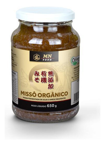Kit 6x: Missô Orgânico Mn Food 650g