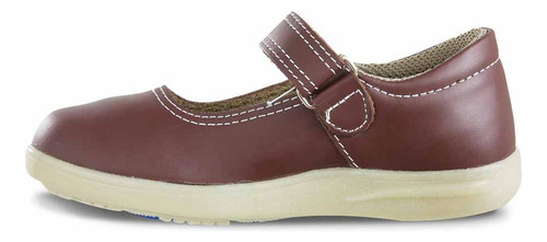 Zapatos Colegio Mafalda Rojo Para Niña Croydon