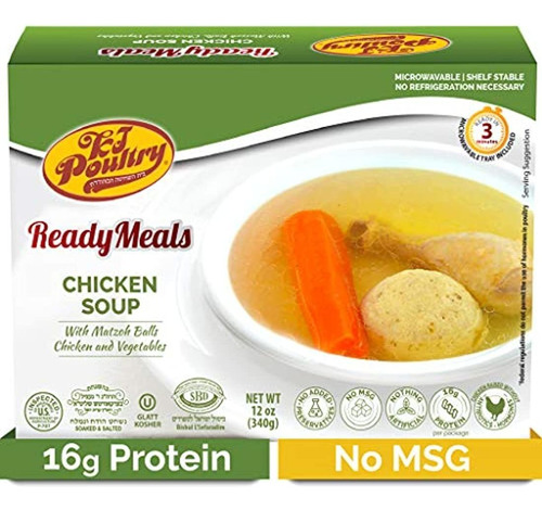 Kosher Mre Meat Meals Ready To Eat, Matzo Ball Chicken Soup