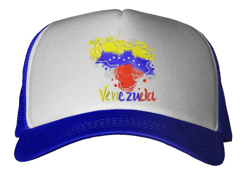 Gorra Mapa De Venezuela Bandera Color
