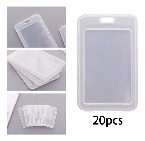 20 Capas Organizadoras Transparentes Para Porta-cartões Para