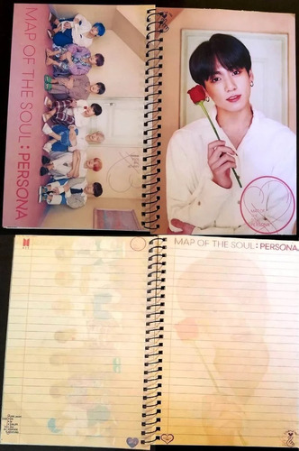 Libreta Jungkook Map Of The Soul Persona Bts Kpop Coreano V3