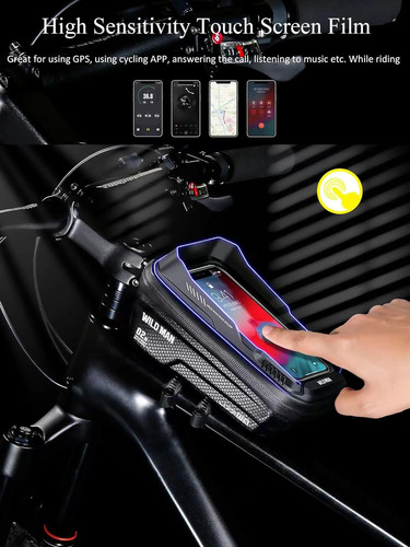 Bolsa Para Bicicletas De Hombre Salvaje, Accesorios Para Bic