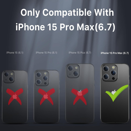 Capa De Telefone M Mybat Pro Maverick Series iPhone 15 Pro M