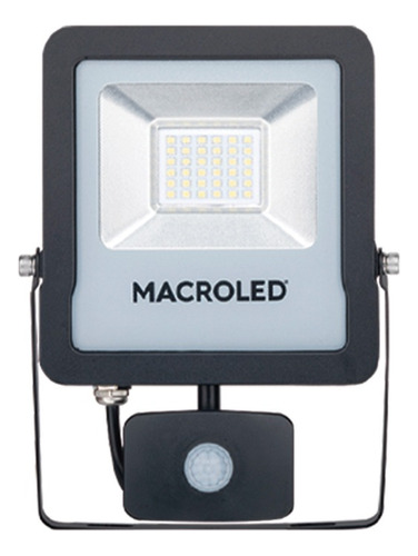 Reflector Led 20w Con Sensor Movimiento Exterior Luz Fria