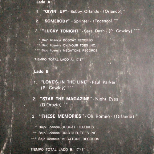 Scratch Vinilo Lp Sin Fritura Pulga Gapul 1984 P Cownley Estándar