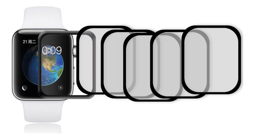 Mica Vidrio Protector Compatible Apple Watch 38mm Promo X6