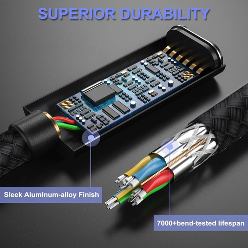 Imagen 5 de 8 de Adaptador - Usb-c 3.1 Hembra A Usb 3.0 Macho - 5gbps - 23cm