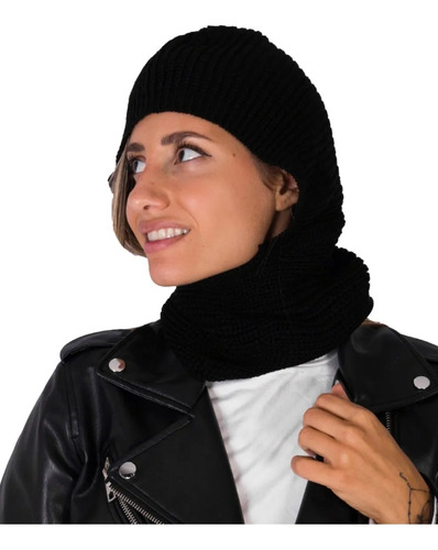 Balaclava Cuello Con Capucha Estilo Medieval Miley 