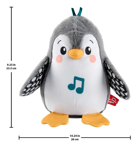 Peluche Pinguino Fisher Price Musical Mattel Hnc10 Bestoys