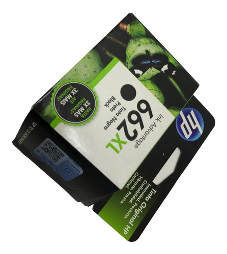 Cartucho Hp 662 Xl Alto Rendimiento