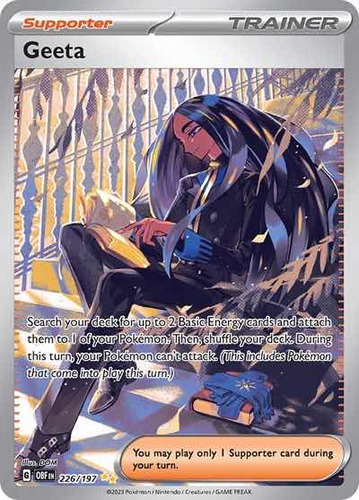 Pokemon Tcg Paquete Geeta Special Illustration Rare Y Ultra