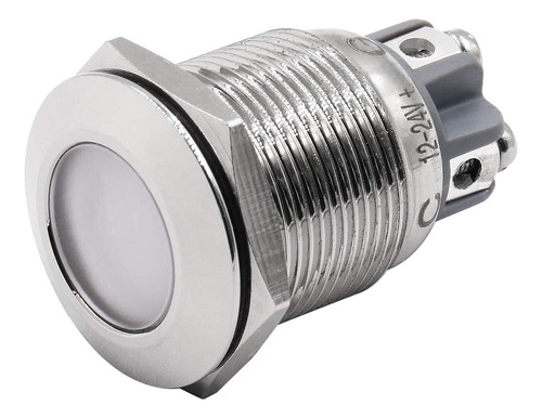 Luz Indicadora Led Rgb Acero Inoxidable 0.748 In Piloto Cc V