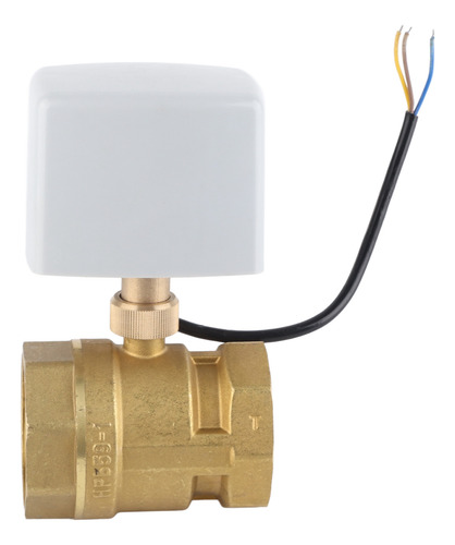 Ac220v Dn50, 2 Pulgadas, 2 Vías, 3 Cables, Latón Eléctrico