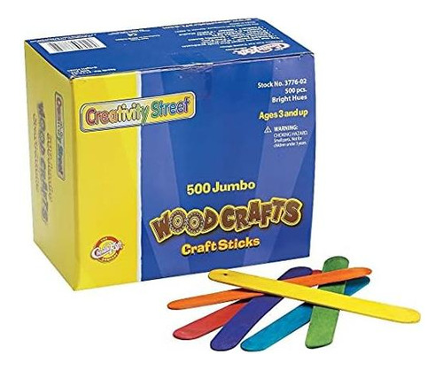 Bastones Para Manualidades Creatividad Street Jumbo Surtido