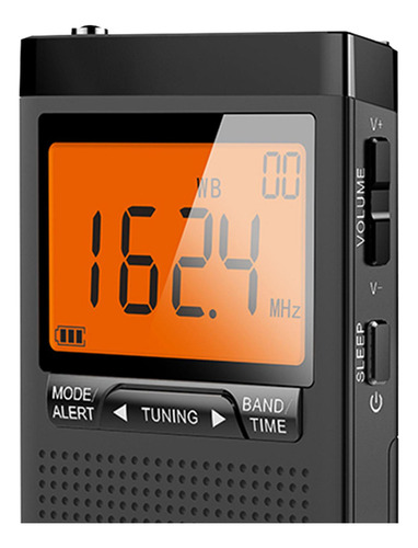 Radio Portátil Am Fm Mini Radio Estéreo De Bolsillo Para Gim