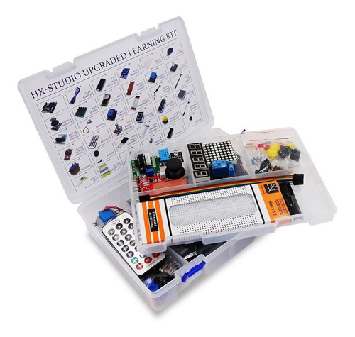 Kit Arduino Mega 2560 Compatible Completo Principiantes