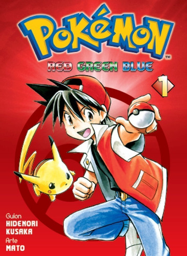 Manga Pokémon Red Green Blue Ediciones Panini Dgl Games