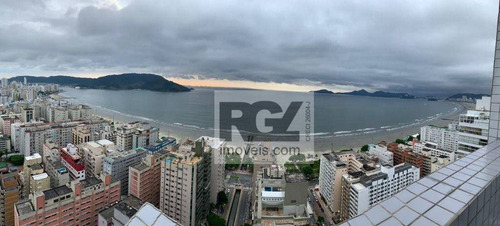 Apartamento Com 4 Dormitórios, 240 M² - Venda Por R$ 3.100.000,00 Ou Aluguel Por R$ 20.000,00/mês - Embaré - Santos/sp - Ap2043