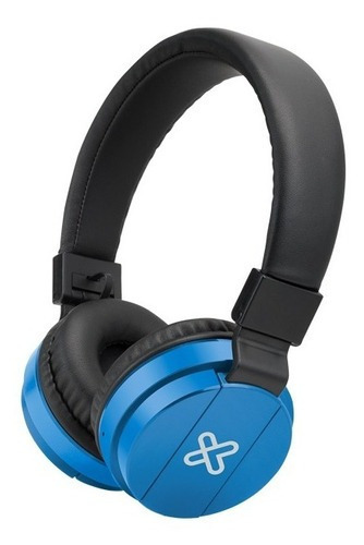 Auricular Bluetooth Plegables Klip Xtreme Fury Bat 9hr Color Azul