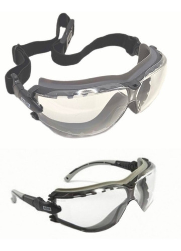 Goggle Cooper Msa De Máxima Seguridad Antiempañante 3 Piezas