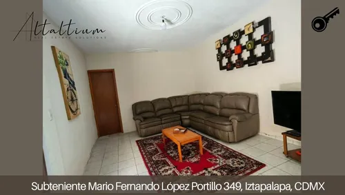 Se Vende Casa En Subteniente Mario Fernando López Portillo (sur 121 A), No 349, Manzana 46, Lote 49, Escuadrón 201, Iztapalapa, Cdmx. Pch28-di