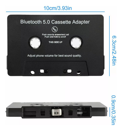 Audio Cassettes Multifunctional Car Bluetooth Tape Converter