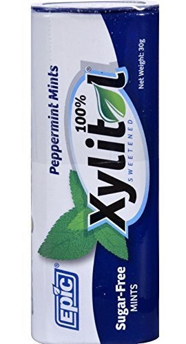 Mentas Epic Dental Mints Xylitol Menta 60 Ct Caja 1010