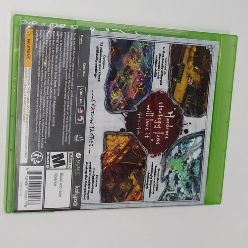 Longaniza Games.. Xbox One Shadow Táctics (Usado)