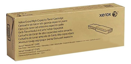 Tóner Xerox 106r03533 Amarillo, 8000 Páginas Versalink C405