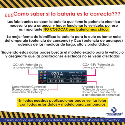 Imagen 6 de 10 de Bateria Auto Moura Star Stop Mf72ld 12x85 12 Volt 85 Amper